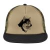 Flat Bill Snapback Trucker Cap Thumbnail