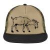 Flat Bill Snapback Trucker Cap Thumbnail