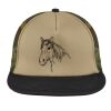 Flat Bill Snapback Trucker Cap Thumbnail