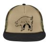 Flat Bill Snapback Trucker Cap Thumbnail