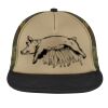 Flat Bill Snapback Trucker Cap Thumbnail