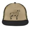 Flat Bill Snapback Trucker Cap Thumbnail