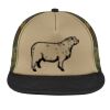 Flat Bill Snapback Trucker Cap Thumbnail