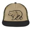 Flat Bill Snapback Trucker Cap Thumbnail