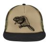 Flat Bill Snapback Trucker Cap Thumbnail