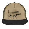 Flat Bill Snapback Trucker Cap Thumbnail