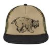 Flat Bill Snapback Trucker Cap Thumbnail