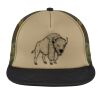 Flat Bill Snapback Trucker Cap Thumbnail