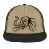 Flat Bill Snapback Trucker Cap Thumbnail