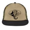 Flat Bill Snapback Trucker Cap Thumbnail