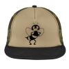 Flat Bill Snapback Trucker Cap Thumbnail