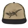 Flat Bill Snapback Trucker Cap Thumbnail