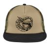 Flat Bill Snapback Trucker Cap Thumbnail