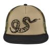 Flat Bill Snapback Trucker Cap Thumbnail