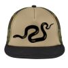 Flat Bill Snapback Trucker Cap Thumbnail