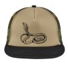 Flat Bill Snapback Trucker Cap Thumbnail