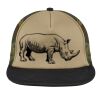 Flat Bill Snapback Trucker Cap Thumbnail