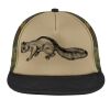 Flat Bill Snapback Trucker Cap Thumbnail