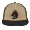 Flat Bill Snapback Trucker Cap Thumbnail