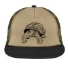 Flat Bill Snapback Trucker Cap Thumbnail