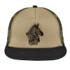 Flat Bill Snapback Trucker Cap Thumbnail