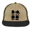 Flat Bill Snapback Trucker Cap Thumbnail