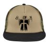 Flat Bill Snapback Trucker Cap Thumbnail