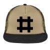 Flat Bill Snapback Trucker Cap Thumbnail