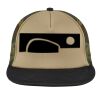 Flat Bill Snapback Trucker Cap Thumbnail