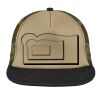 Flat Bill Snapback Trucker Cap Thumbnail