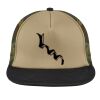 Flat Bill Snapback Trucker Cap Thumbnail