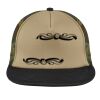 Flat Bill Snapback Trucker Cap Thumbnail