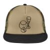 Flat Bill Snapback Trucker Cap Thumbnail