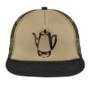 Flat Bill Snapback Trucker Cap Thumbnail