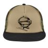 Flat Bill Snapback Trucker Cap Thumbnail