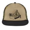 Flat Bill Snapback Trucker Cap Thumbnail