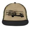 Flat Bill Snapback Trucker Cap Thumbnail