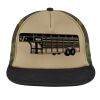 Flat Bill Snapback Trucker Cap Thumbnail