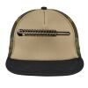 Flat Bill Snapback Trucker Cap Thumbnail