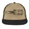 Flat Bill Snapback Trucker Cap Thumbnail