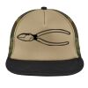 Flat Bill Snapback Trucker Cap Thumbnail