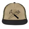 Flat Bill Snapback Trucker Cap Thumbnail