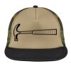 Flat Bill Snapback Trucker Cap Thumbnail