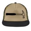 Flat Bill Snapback Trucker Cap Thumbnail