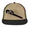 Flat Bill Snapback Trucker Cap Thumbnail