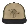 Flat Bill Snapback Trucker Cap Thumbnail