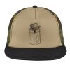 Flat Bill Snapback Trucker Cap Thumbnail