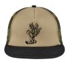 Flat Bill Snapback Trucker Cap Thumbnail