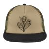 Flat Bill Snapback Trucker Cap Thumbnail