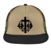 Flat Bill Snapback Trucker Cap Thumbnail